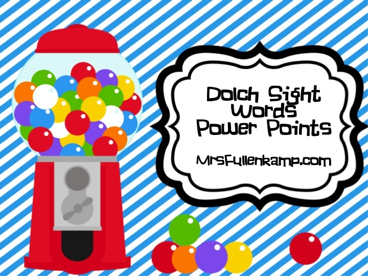 Learn With Leah Maniac Monday Classroom Freebie Dolch Sight Word