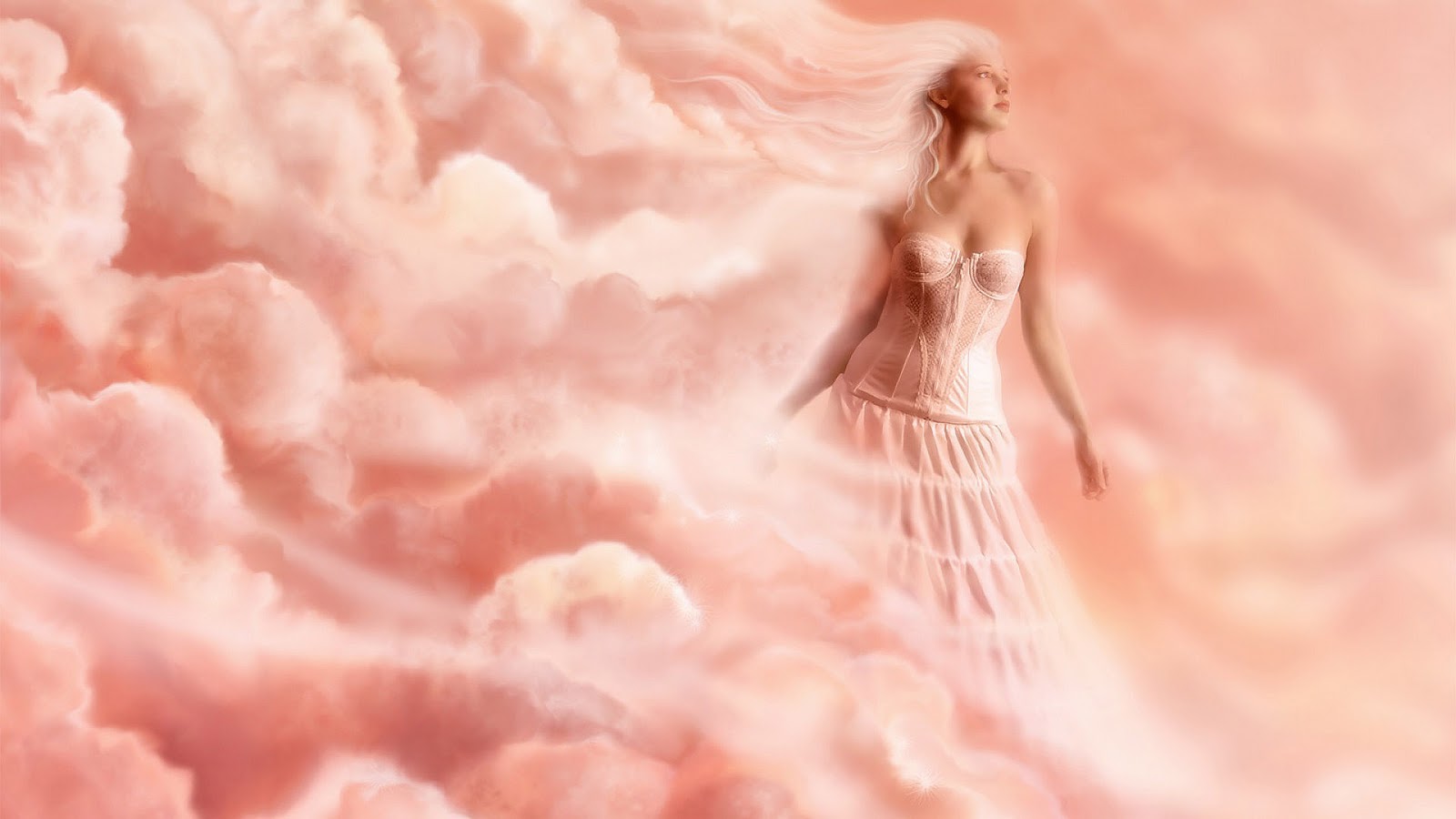 the pink angel wallpaper by greenhairalien on pink angel wallpapers