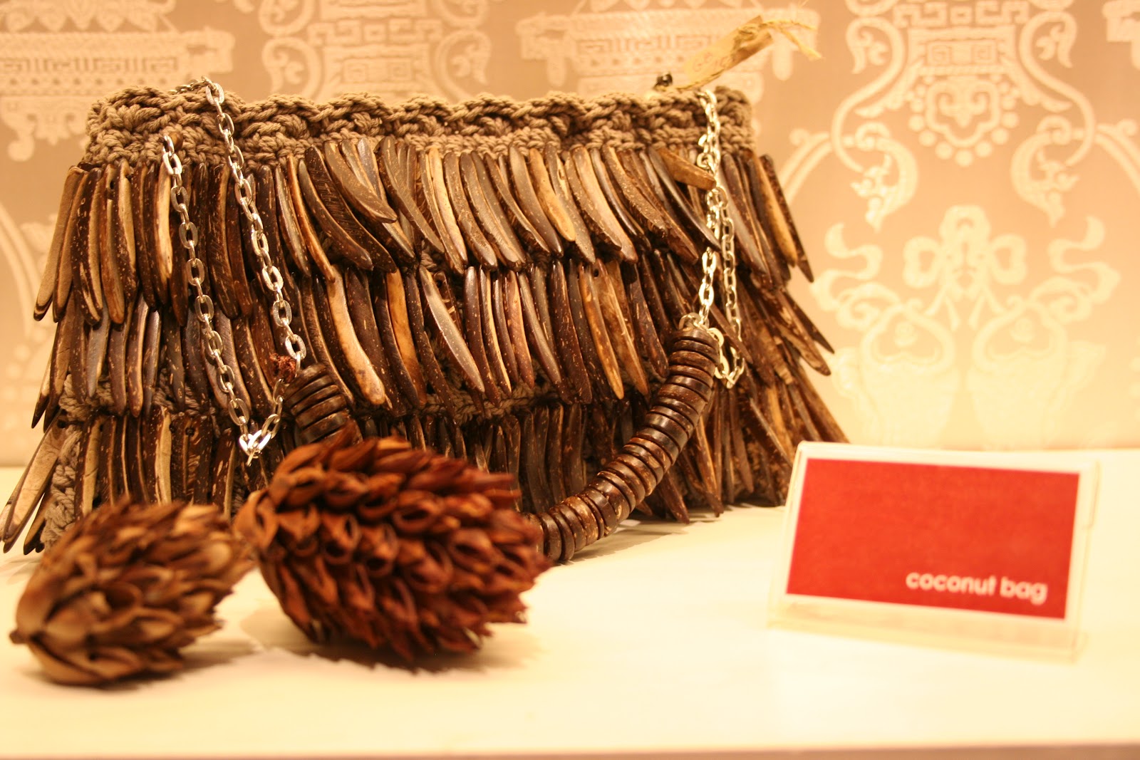 The Coconut Shop Coconut Handbag