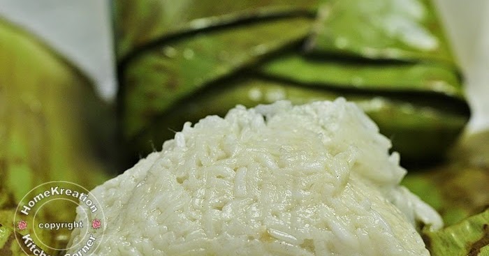 Homekreation Kitchen Corner Tapai Pulut Sweet Fermented Glutinous Rice Again