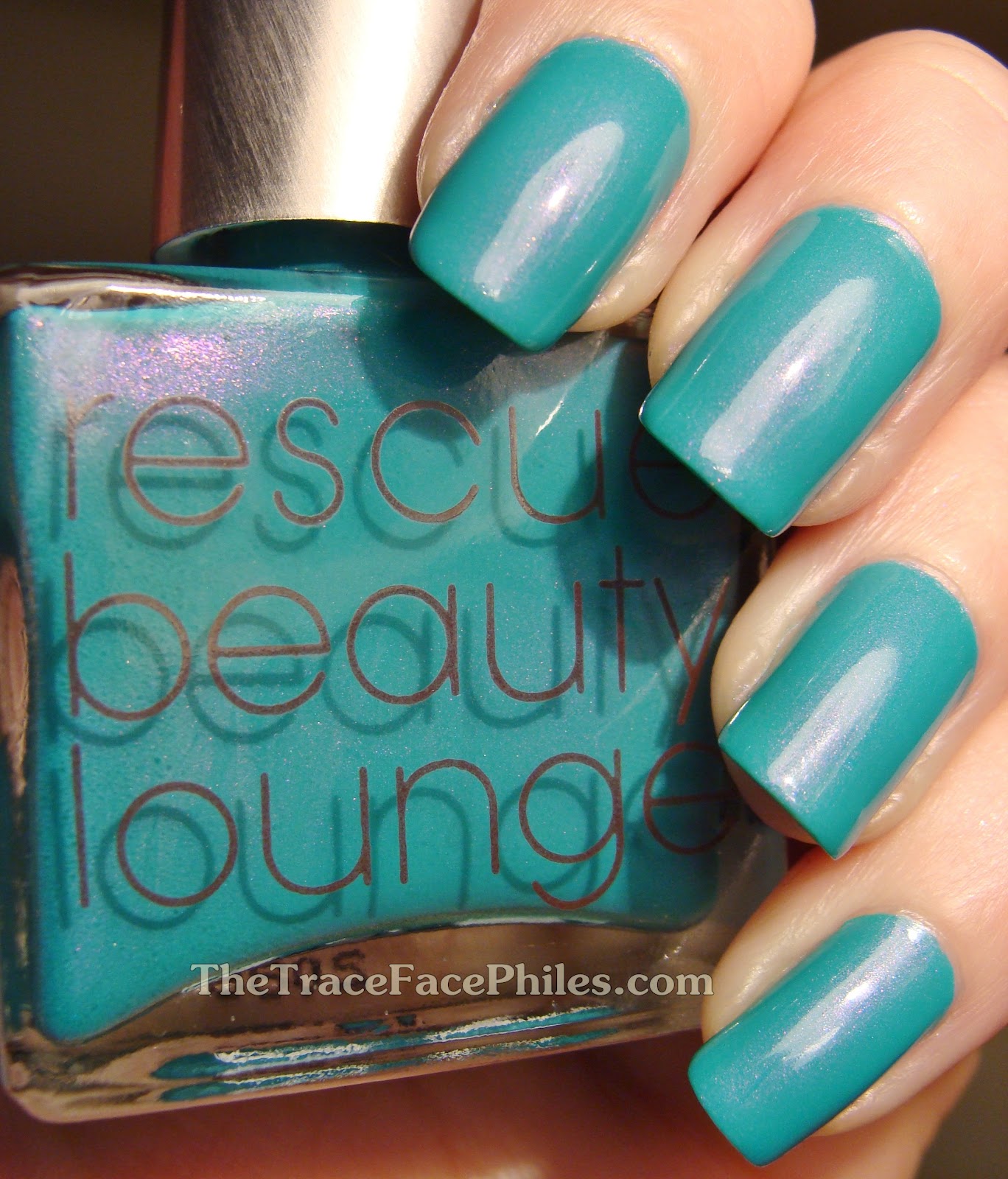Aqua Nail Polish