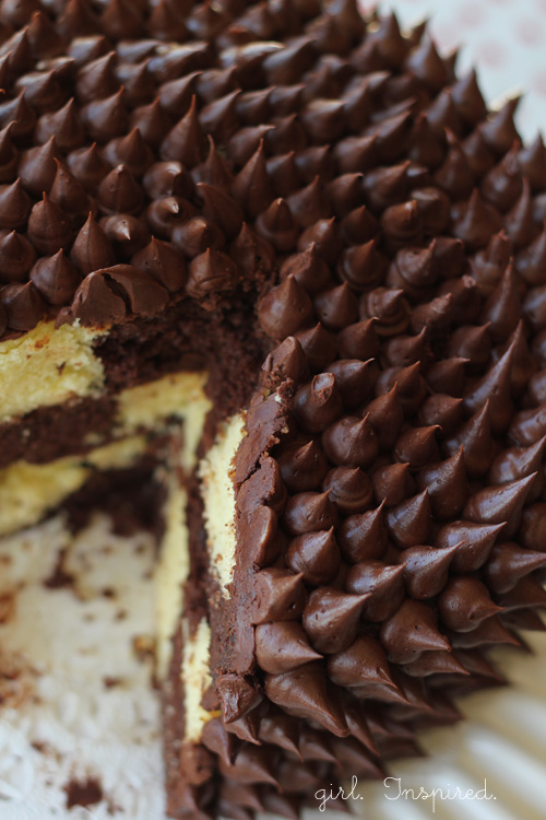 Chocolate Kisses Cake girl. Inspired.