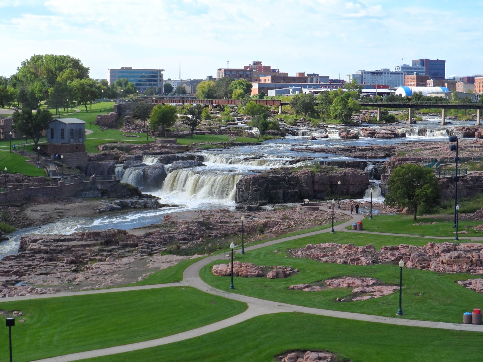 South Dakota Road Trip 2015 Falls Park in Sioux Falls