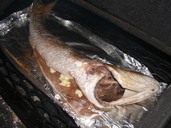 Slow Grilled, Barbecue Fish