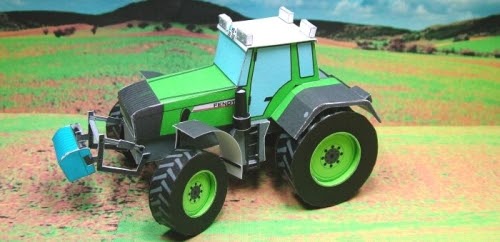 [AGCO] tractor fendt & [mercedes benz] tract 1000-1500 - DePapercraftBlog