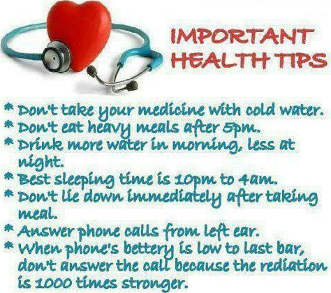improve health tips