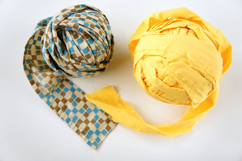 i d l e w i f e DIY crocheted rag rug part 1