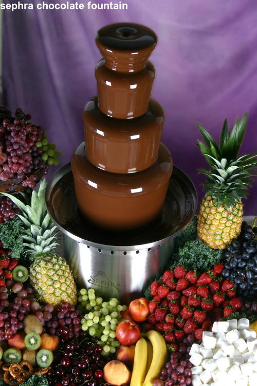 Sephra Chocolate Fountain 2015 The Best Party Cake