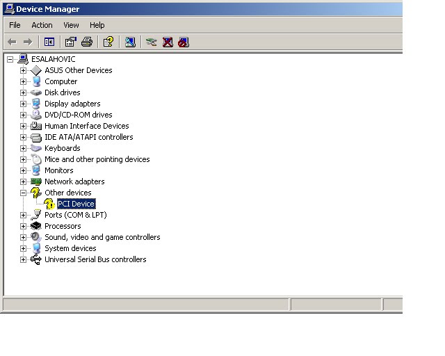 Pc Errors And Problems MB Asus P5G41M and unknown PCI device
