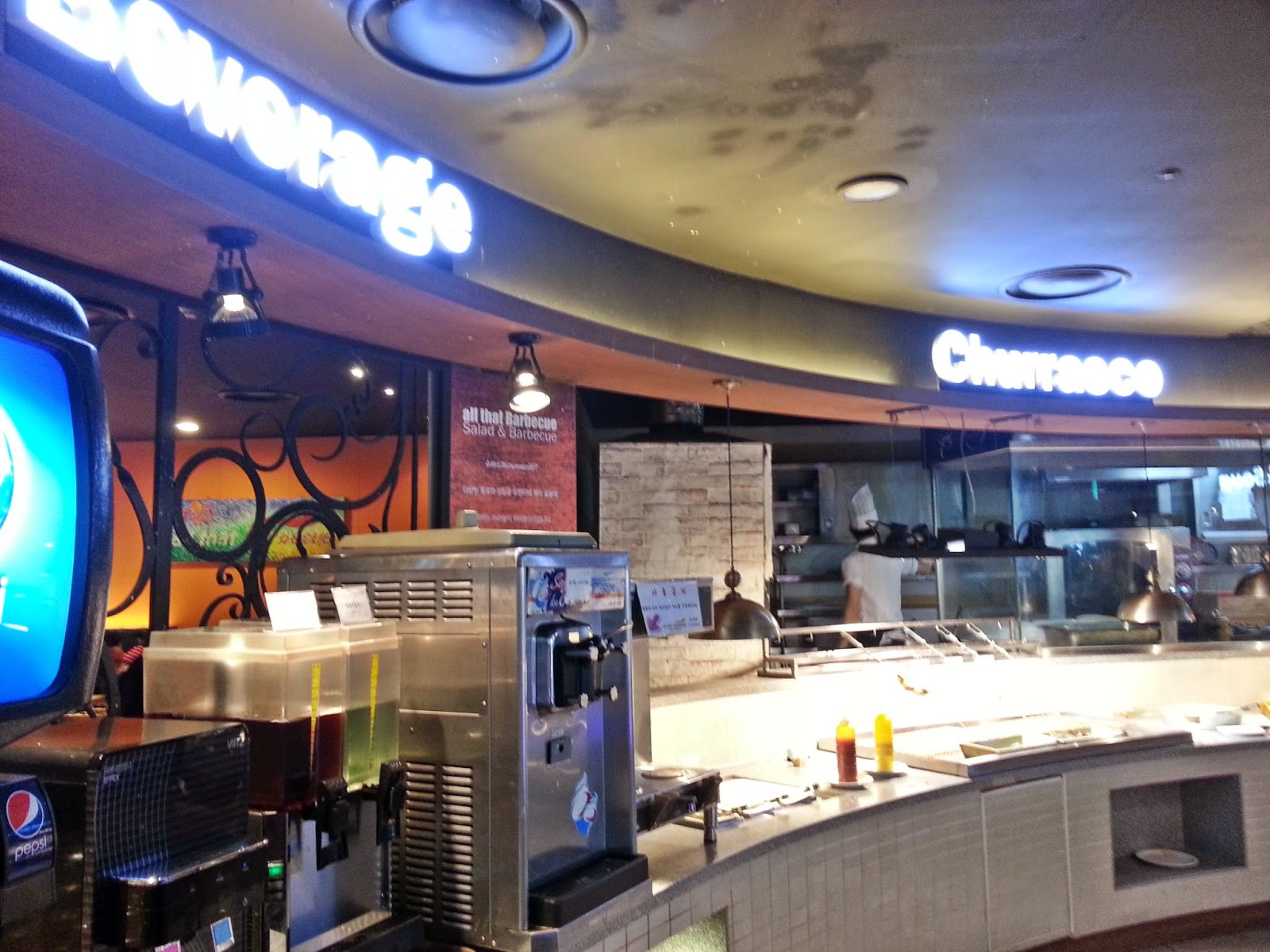 Beverage: Ice cream, juice and carbonated drinks & Churrasco corner Jeonju All That Barbecue (올댓바베큐) Salad Buffet | meheartseoul.blogspot.com
