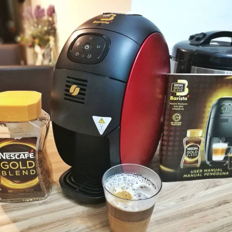 Gregleerocks All You Need Is One Touch To Be A Barista With Nescafe Gold Blend Barista