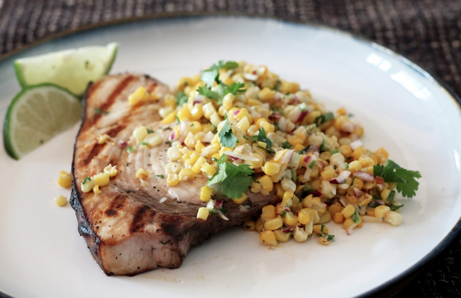 The Dinner Club Grilled Swordfish