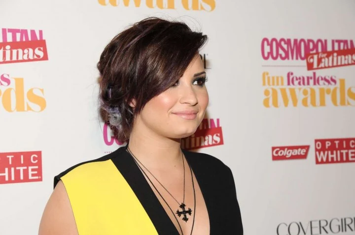 Demi Lovato at the 2014 Cosmopolitan Fun Fearless Latina Awards