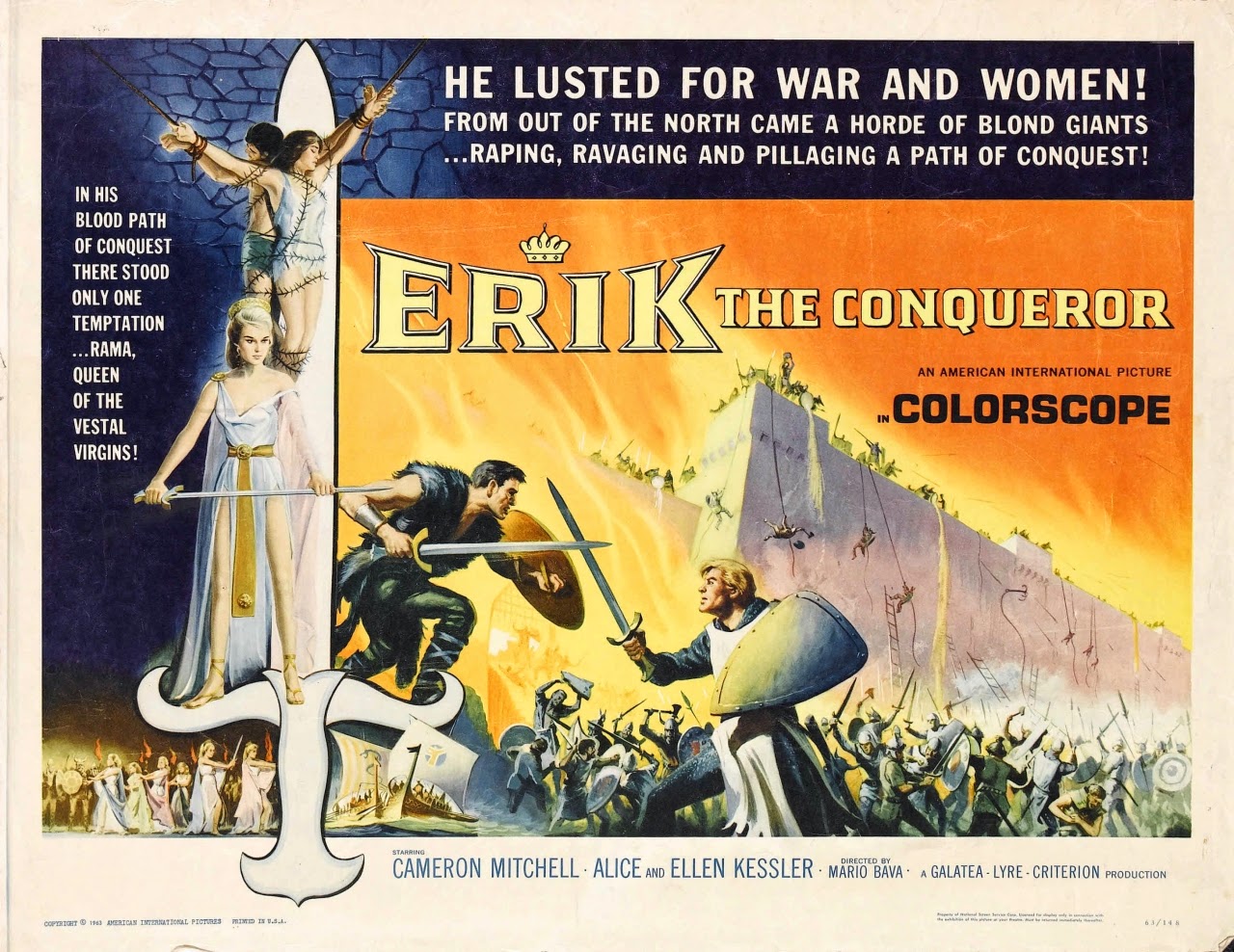 Au palace ce soir: La ruée des Vikings (1961) ripac VF inédit