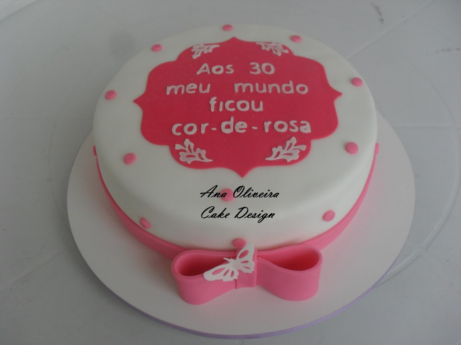 Bolo Maquiagem aniversario, Ana Oliveira Cake Design