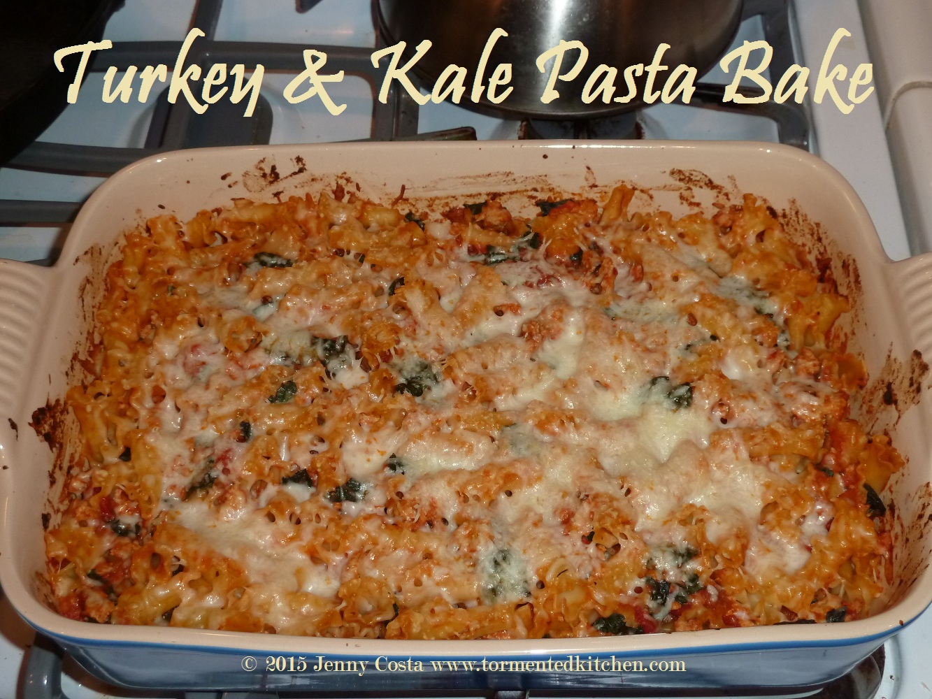 Turkey Kale Pasta Bake