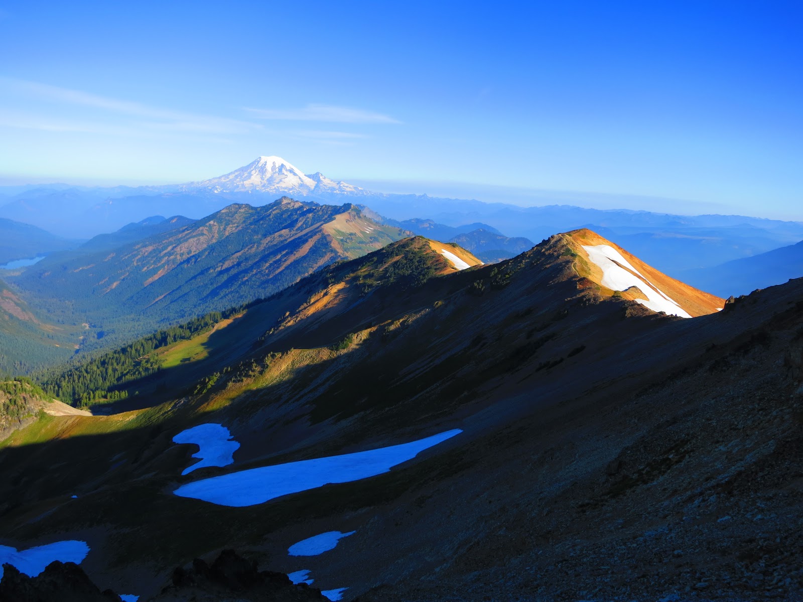 PCT ThruHike 2012 Day 142 The Knife's Edge, Goat Rocks Wilderness