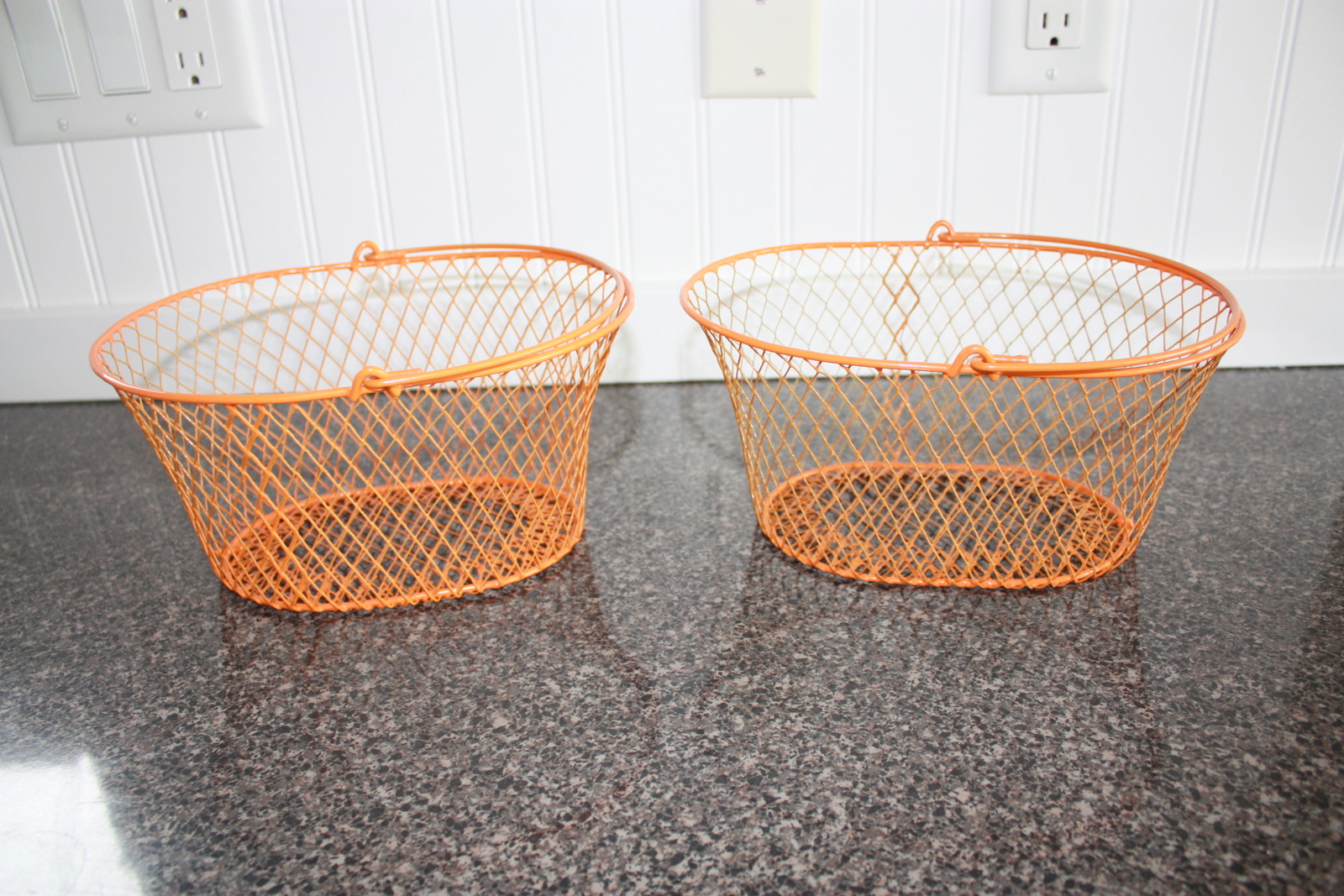 COUNTRY GIRL HOME Dollar store wire basket redo