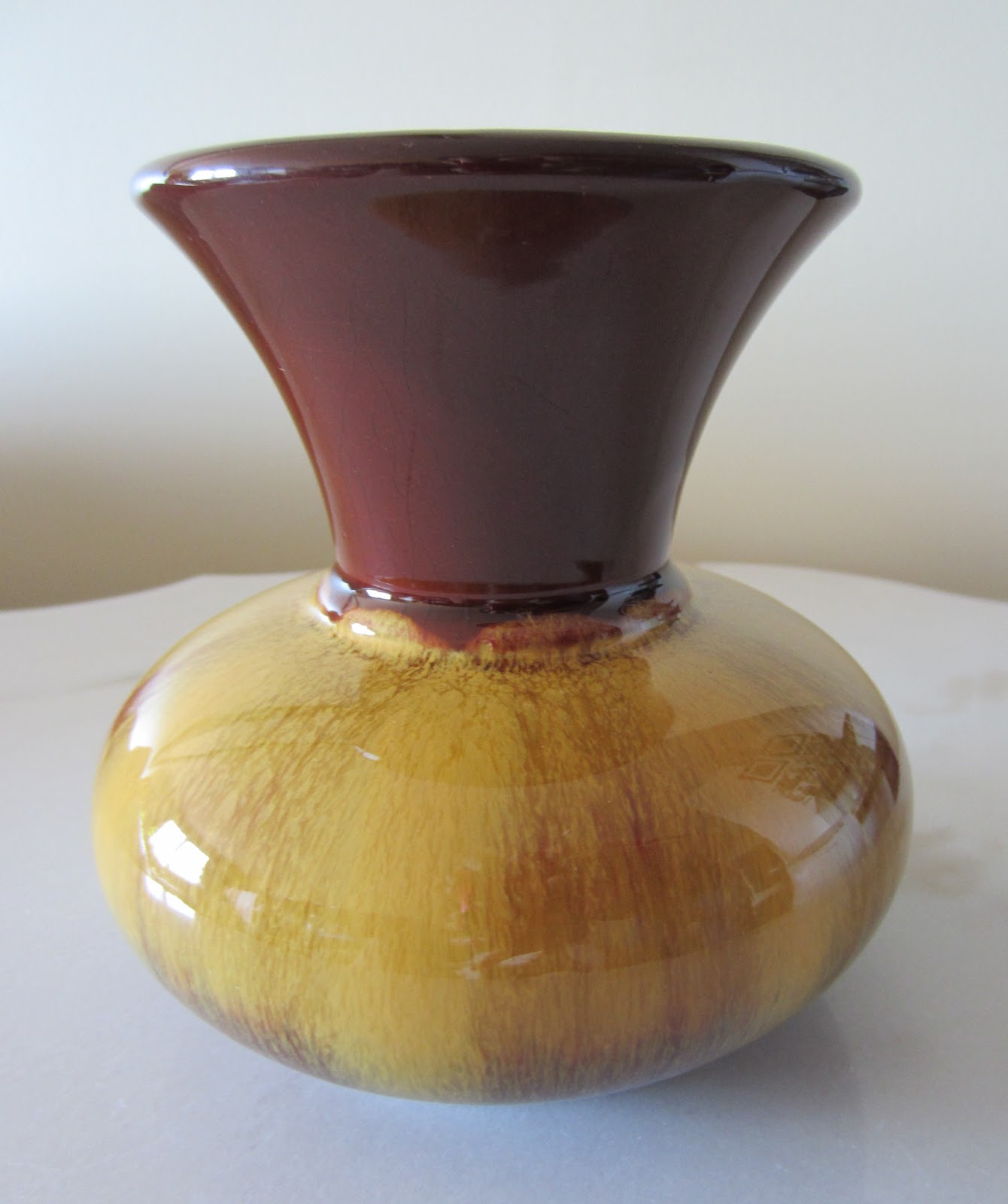 Vintage et Distinction Vase HARVEST GOLD de BLUE MOUNTAIN POTTERY 15