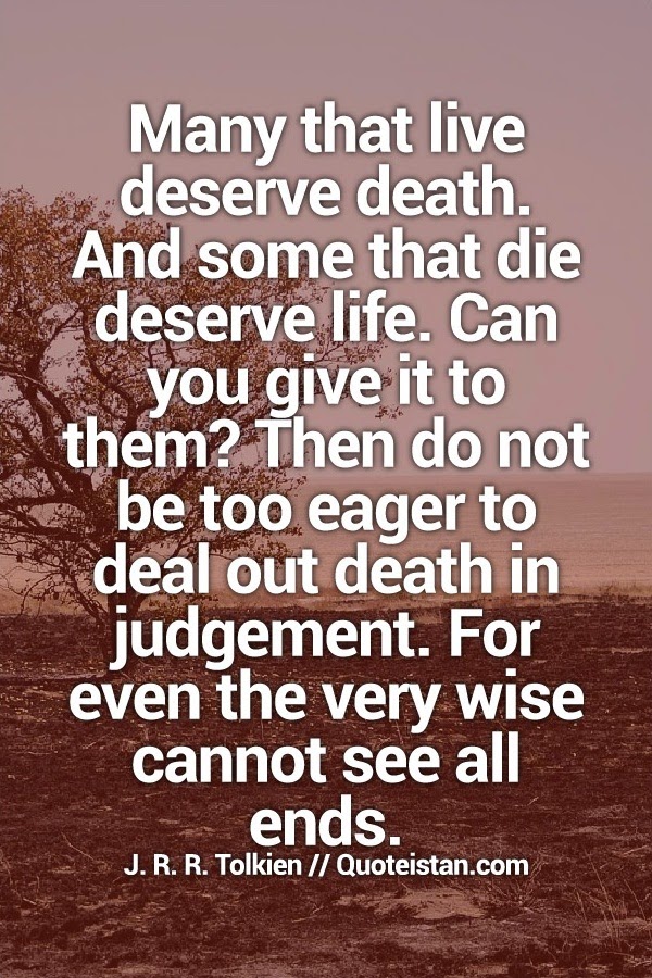 Life Will Be The Death Of Me And You Too