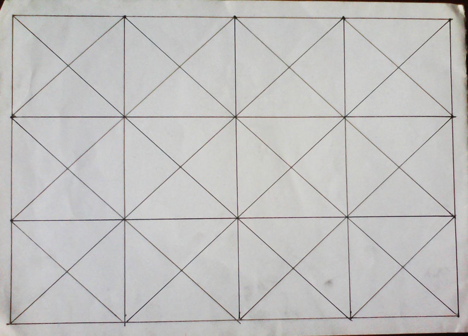 Menggambar Motif Batik Geometris | Shona Design