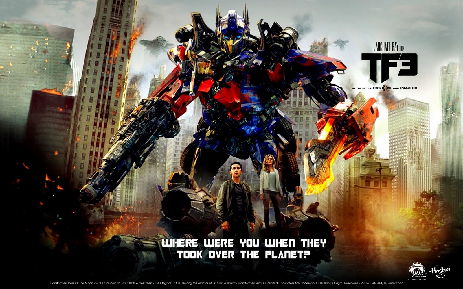 antirobotic Desktop Wallpaper Blogstation: TF3 : Dark Of The Moon ...