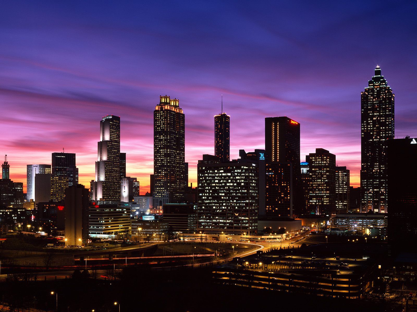Atlanta Night Sky