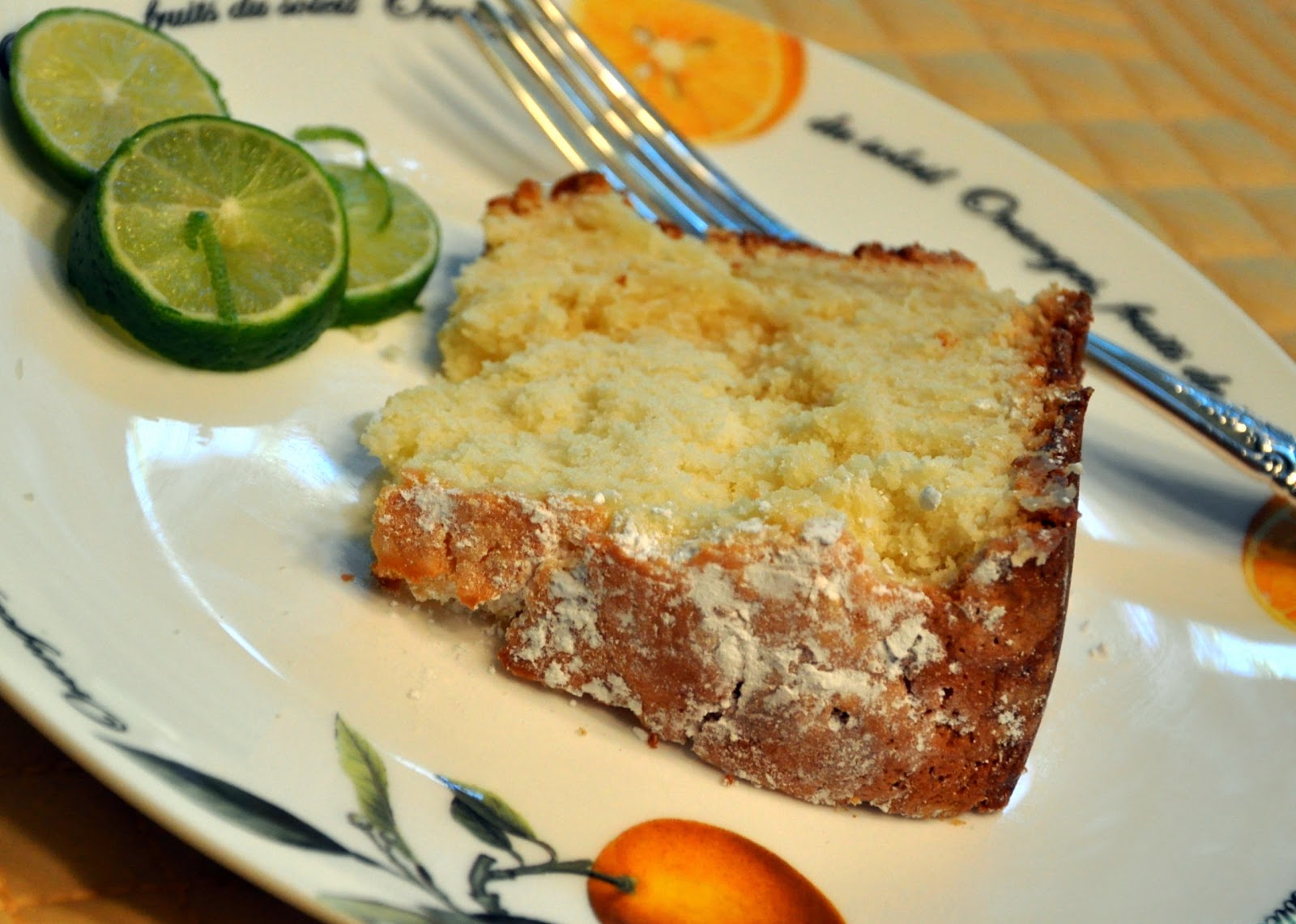 The Dishy Decorator Key Lime Pound Cake