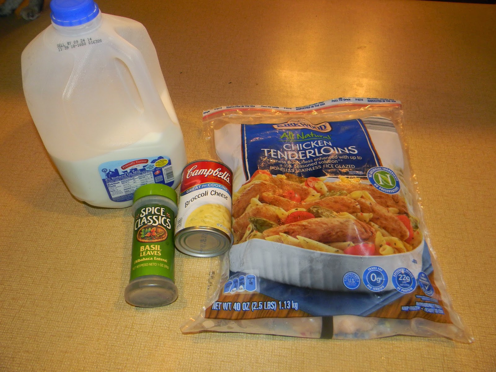 Growing to Four Crock Pot Freezer Meal Golden Chicken & Noodles