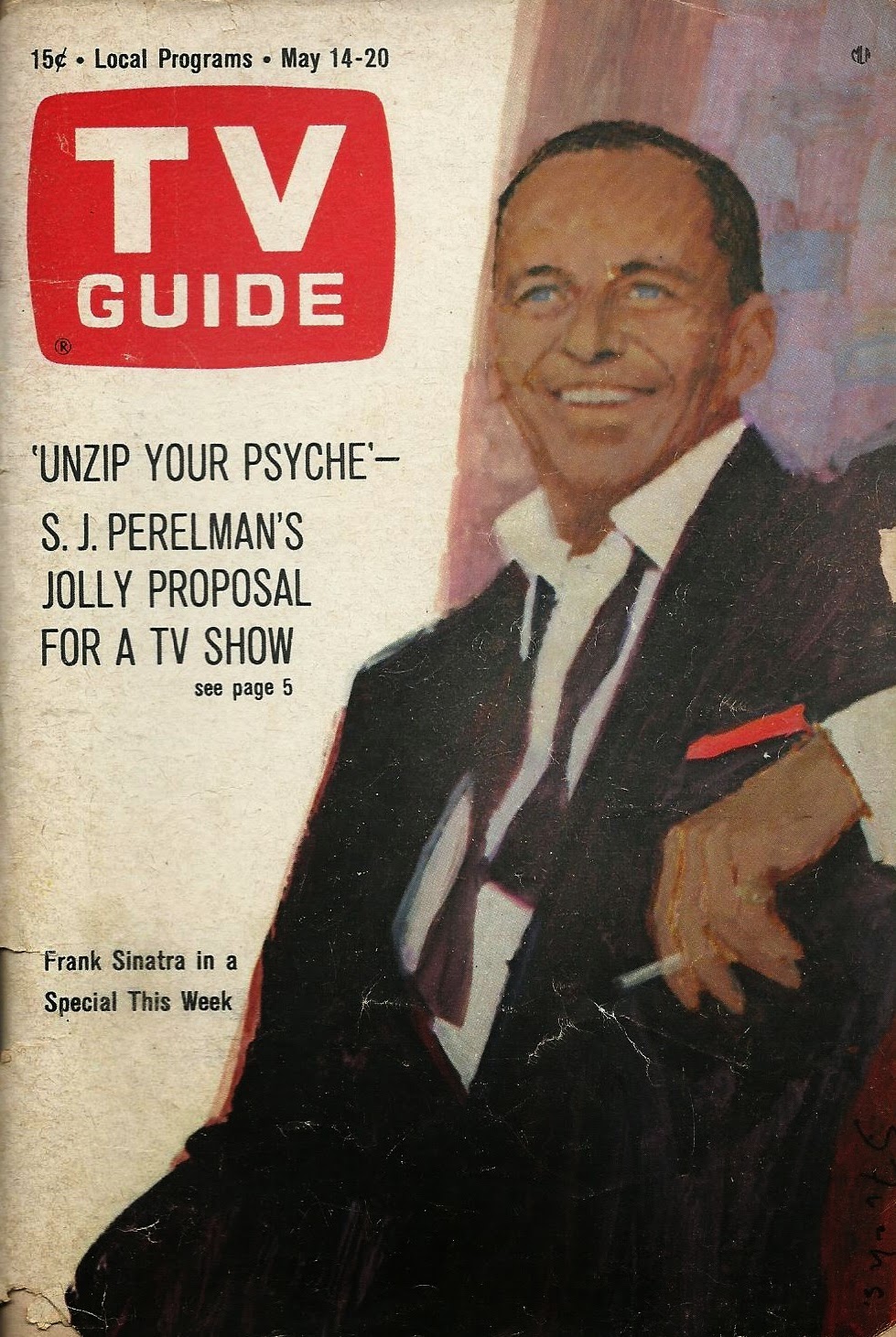 The TV Guide Historian Cover of the TV Guide (Chicago, IL edition) May 1420, 1966