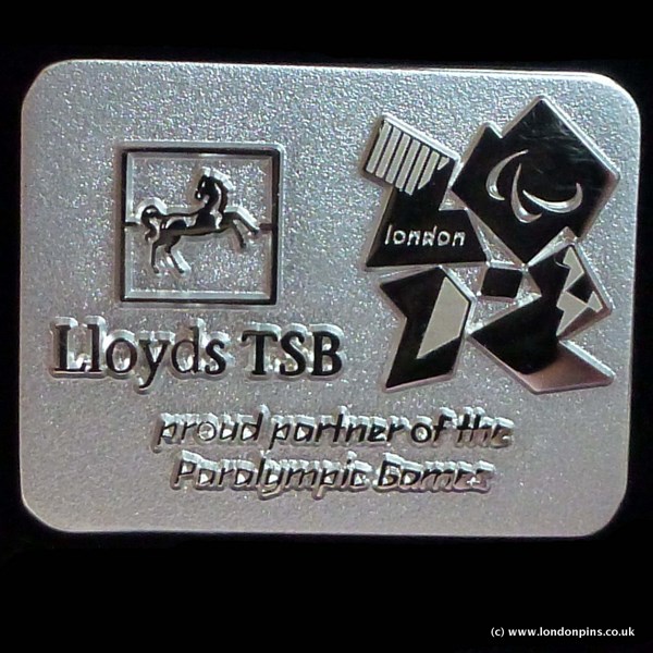 London 2012 Pins and Badges Latest News 6/1 New Lloyds TSB and Bank