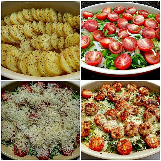 potatisgratäng på färskpotatis potatisgratäng på färskpotatis