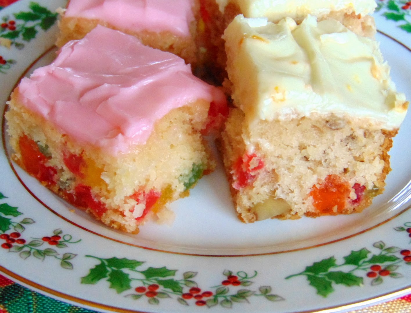 Nutty Gumdrop Squares