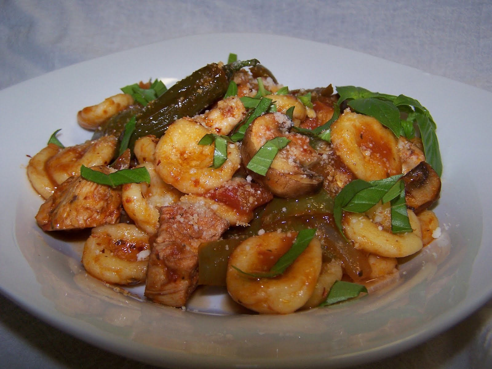 EZ Gluten Free Fresh Orecchiette with Chicken Cacciatore