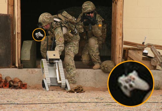 us army robot with xbox controller