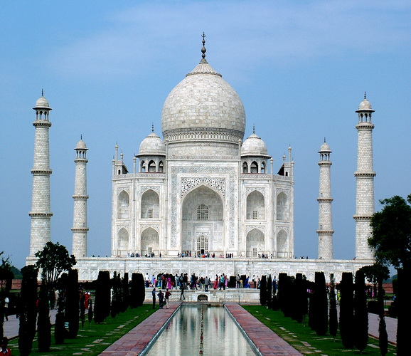 The Most Beautiful Scenery The Taj Mahal