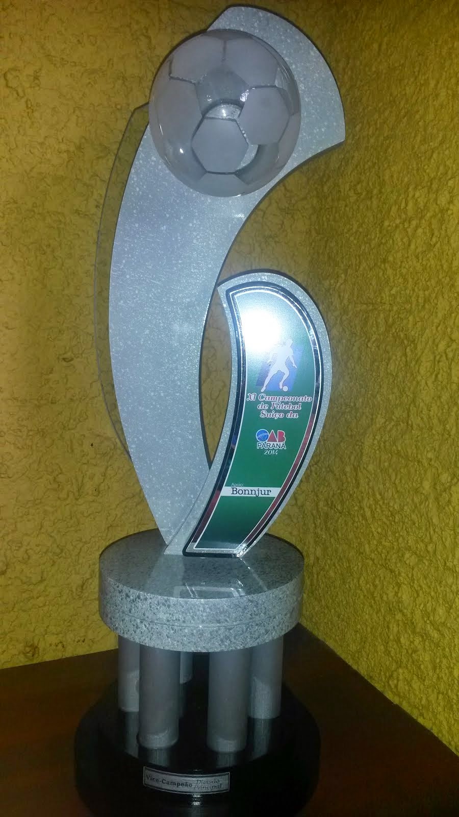Troféu Vice_Campeão Copa OAB 2014