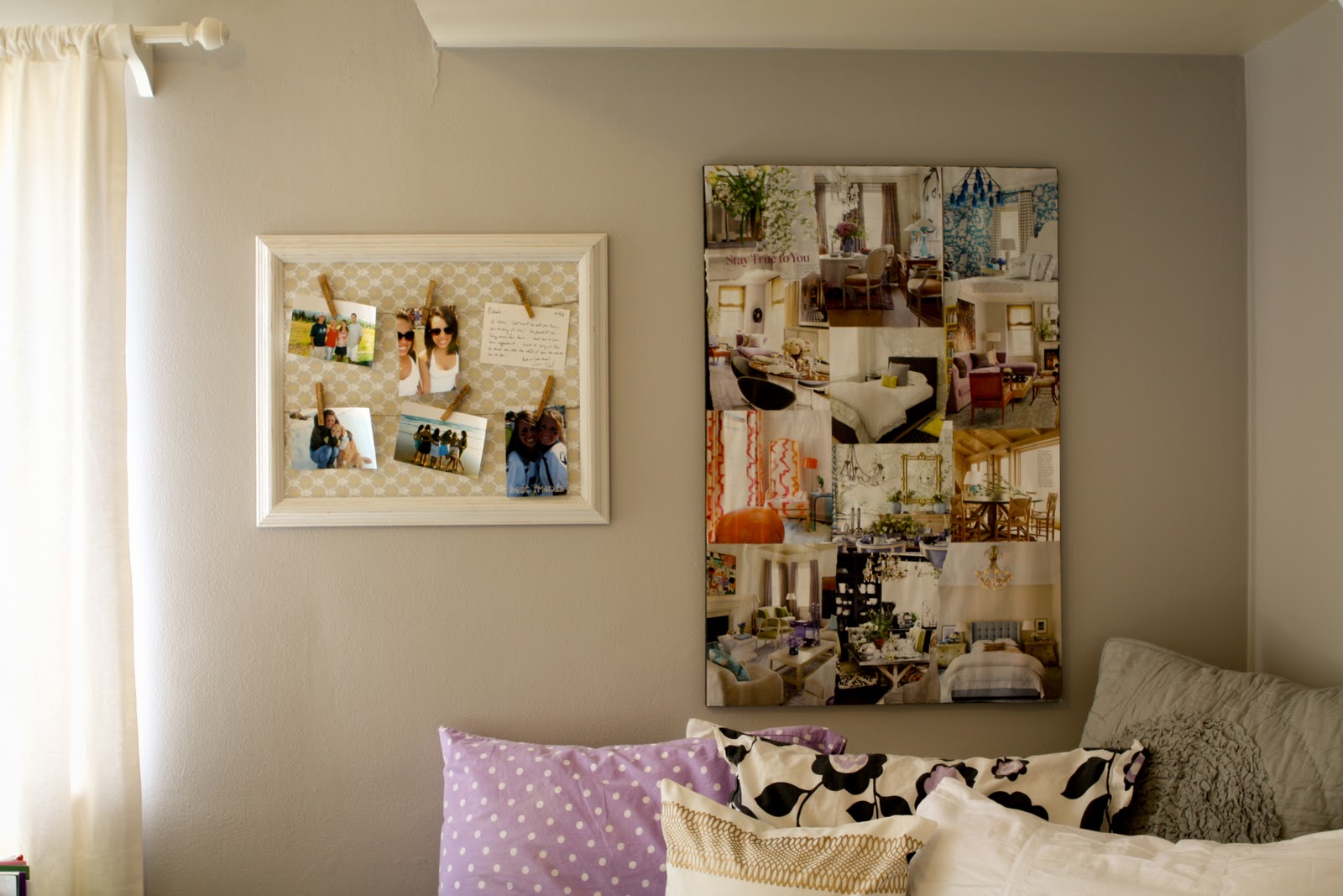 DIY Clothespin Bulletin Board Michaela Noelle Designs