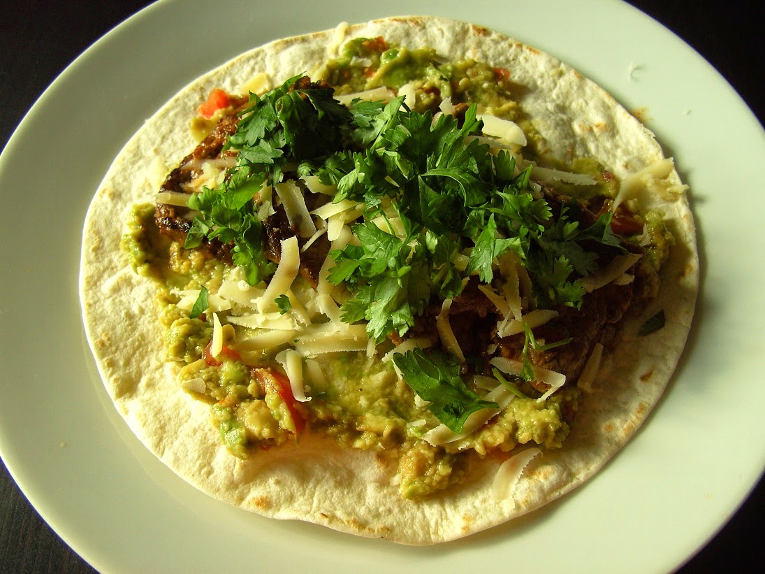 Cooking Around the World: Mexican Guacamole and Beef Wraps