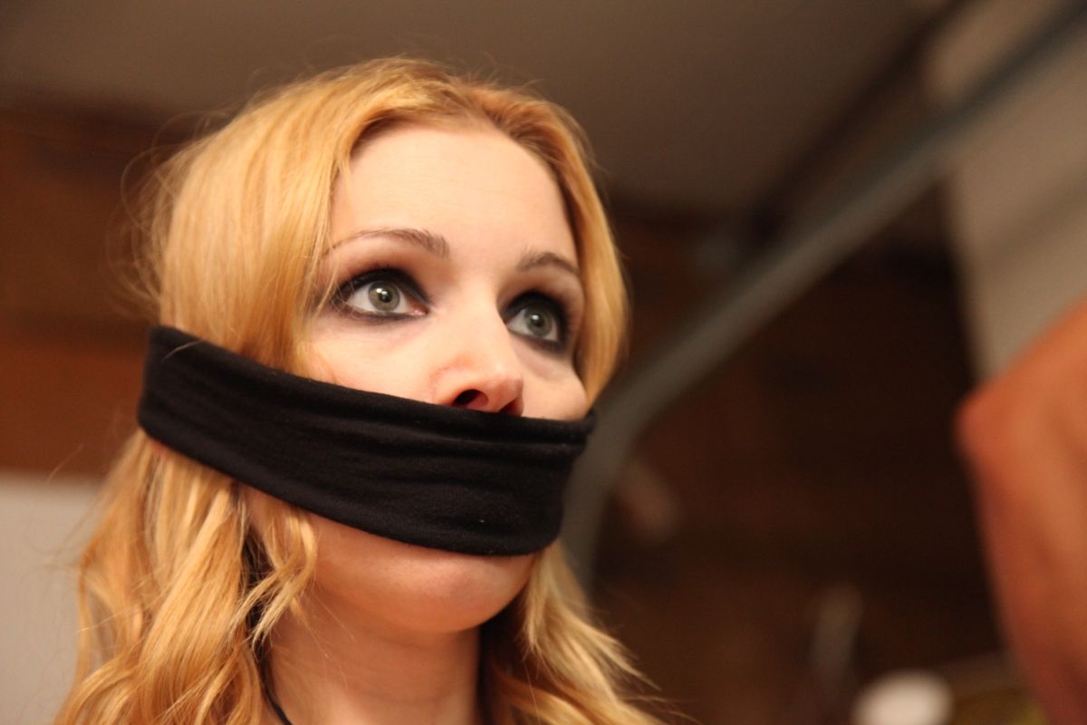Kidnapped Bound and Gagged Women. 