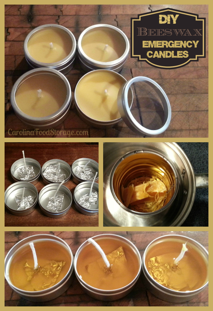 DIY Emergency Beeswax Candles Carolina Food Storage