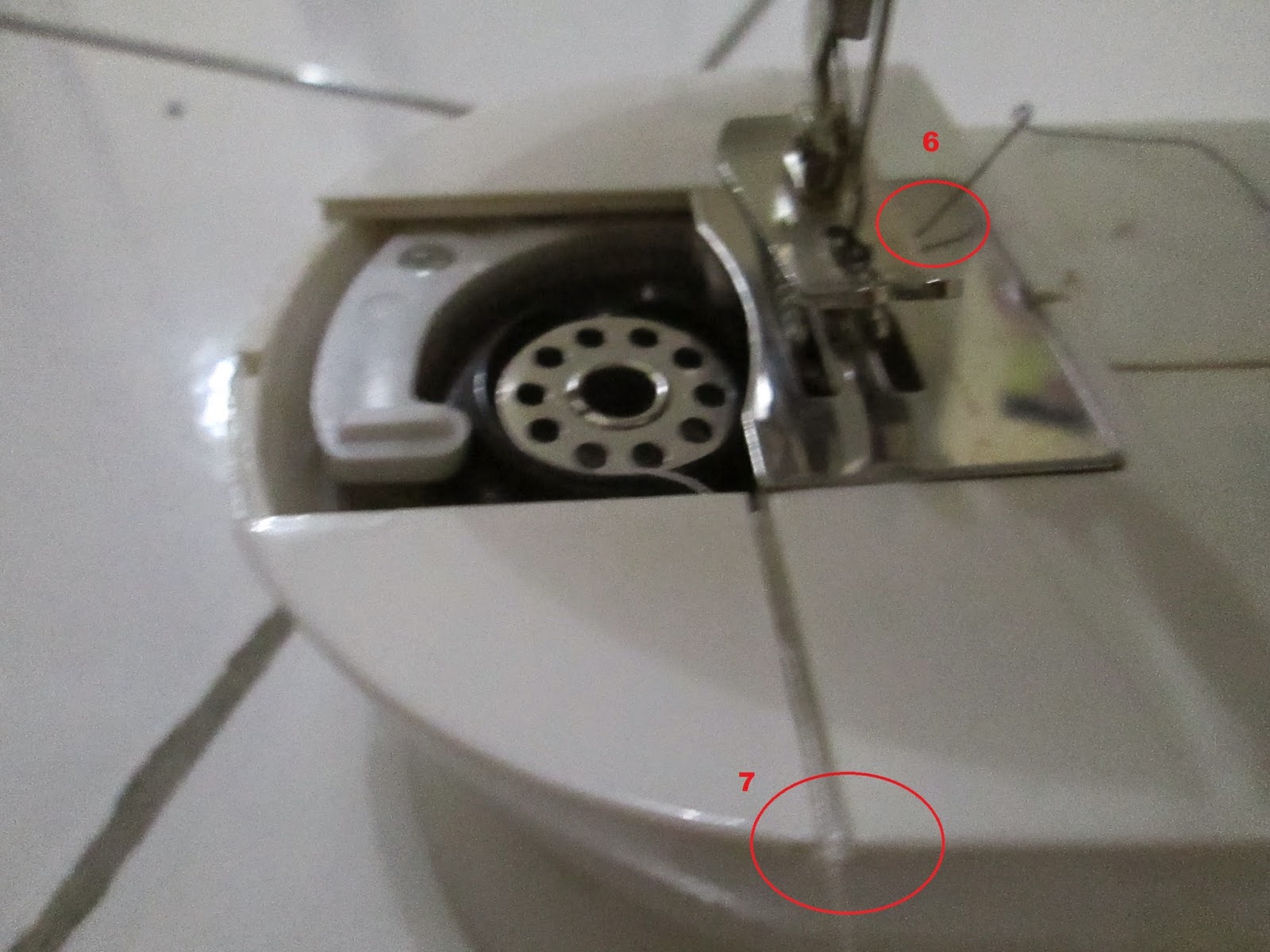 Cara Menggunakan Mesin Jahit Mini Portable S2 ~ Monice and Family - Cara Memasukkan Benang Di Mesin Jahit