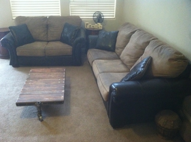 Couch,Loveseat and recliner $sold