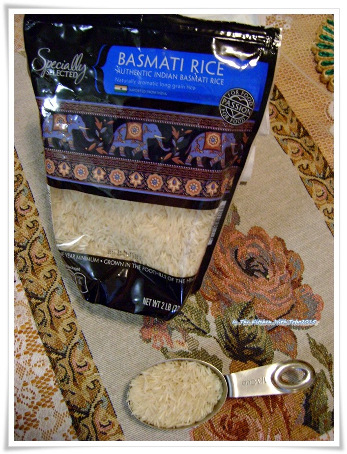 In The Kitchen With Tobo Basmati Rice from Aldi