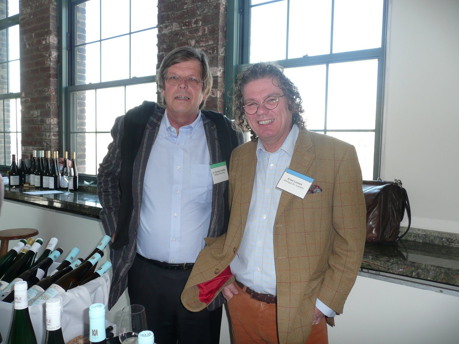 Schiller Wine The Doctor Made A House Call A Tasting With Ernst Loosen Weingut Dr Loosen At Macarthur Beverages In Washington Dc Usa