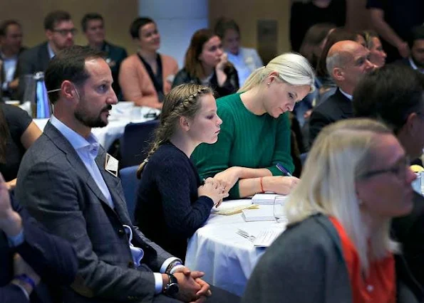 Crown Prince Haakon of Norway, Crown Princess Mette-Marit and Princess Ingrid Alexandra