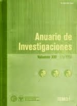 Anuario de investigaciones. Volumen XIII. Año 2005