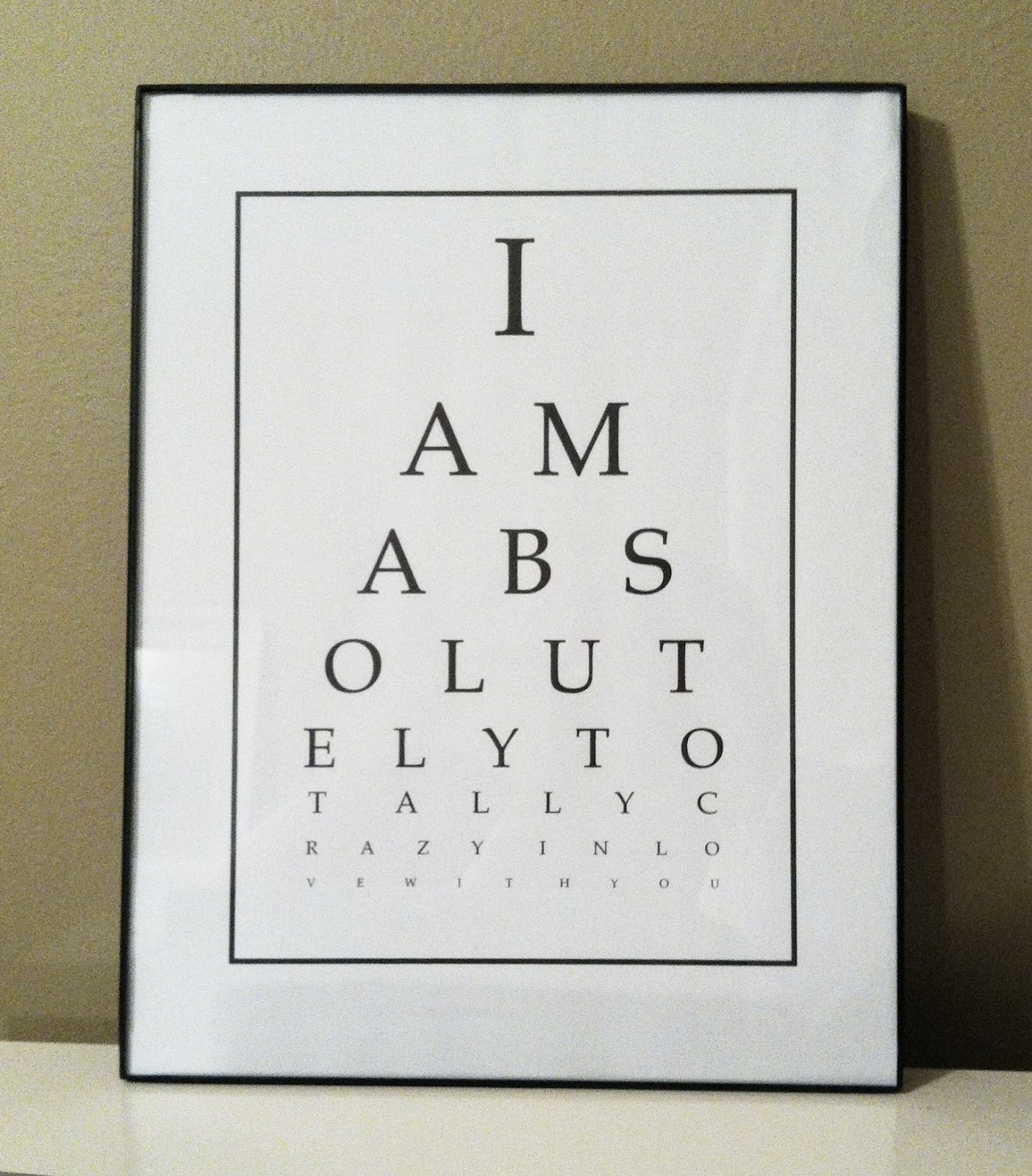 Eye Chart Art