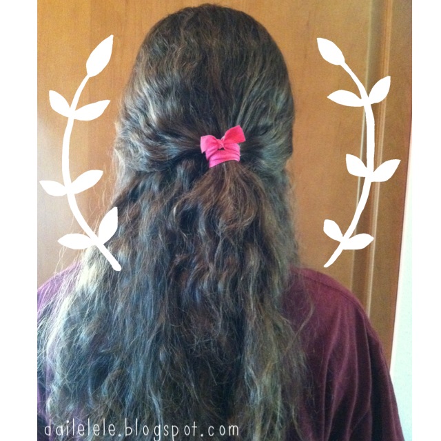 diy ribbon hair ties
