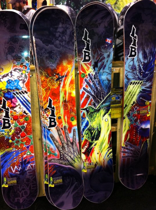 ActiveEast Be Active out East! 2012 Lib Tech and GNU Snowboards